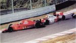 Senna sperona volontariamente Prost poco dopo la partenza del Gran Premio del Giappone a Suzuka nel 1990.