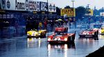 Autodromo di Monza, la partenza della 1000 Km del 1972.