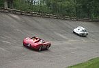 Monza Circuit - An historic parade on the old banking during the 2005 racing season.